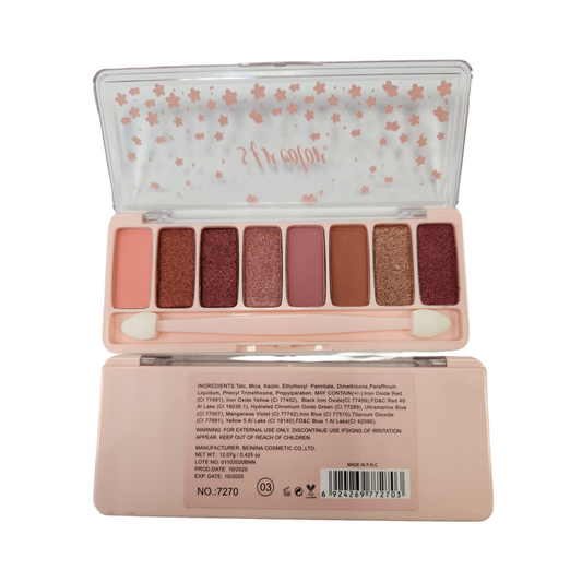 SFR Color  Blossoms Pastels Eyeshadow 8 Colors Palette