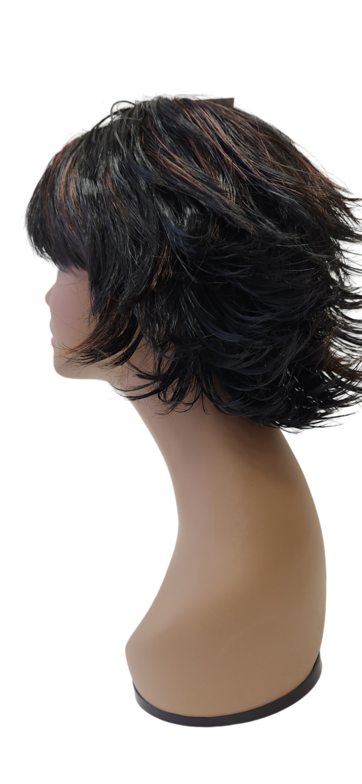 Short synthetic wig (#103H33)