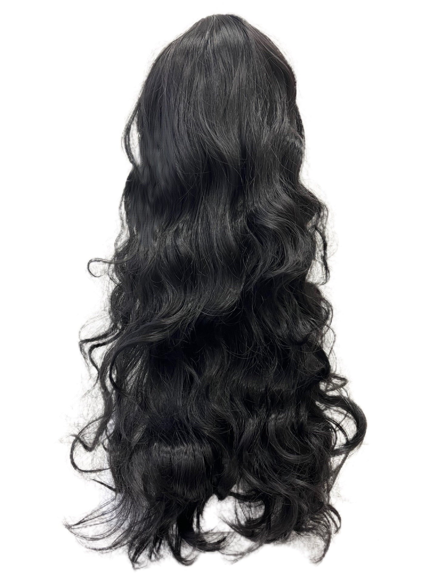 Long Synthetic Wig (#1) | A-003 | 28 inches | Durable | Breathable Cap