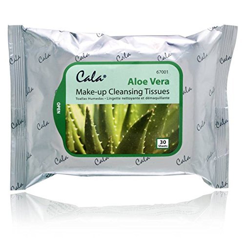Cala Make-Up Cleansing Tissues 30 Sheets - Aloe Vera