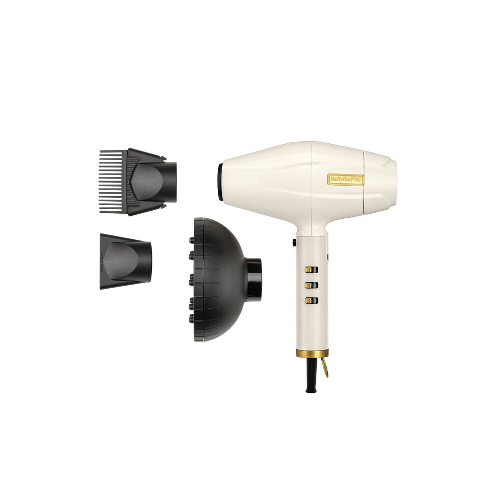 BaByliss PRO White FX Limited Edition Influencer Collection Hair Dryer