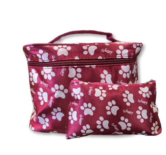 Cosmetic Makeup Pro Versatile Cosmetic Bag 2*1 | Hanging Toiletry Bag