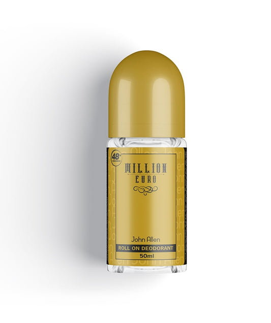 John Allen Million Euro | Roll on Deodorant |50 ml