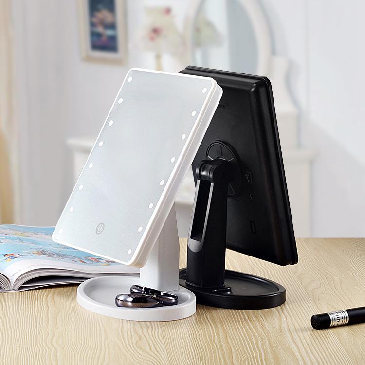 LED Light Mirror |  360° Rotation Cosmetic Mirror