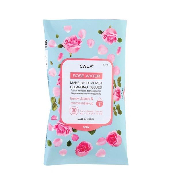 Cala Rose Water Make-Up Remover Cleansing Tissues