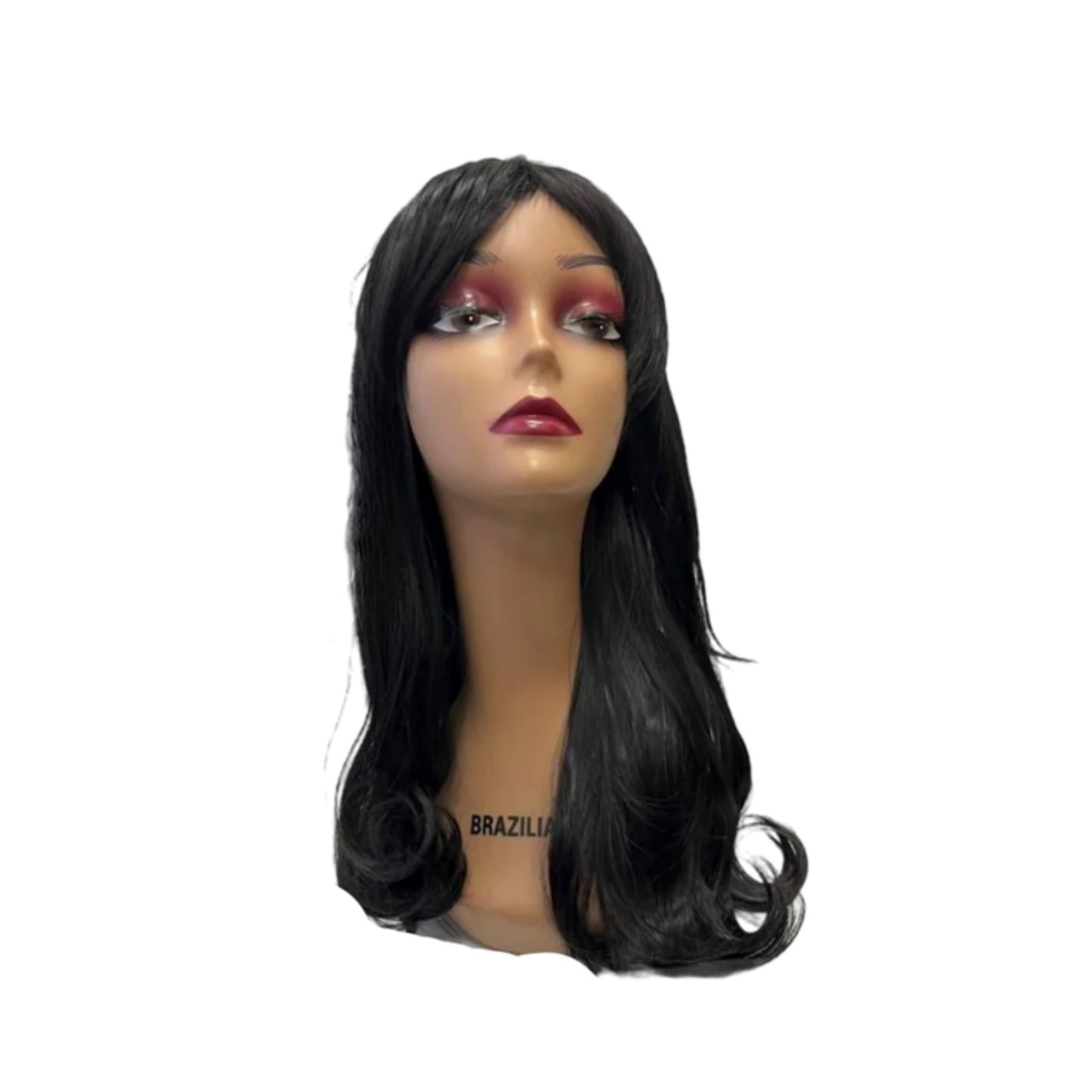 Long Synthetic Wig (#1) | A-006 | 28 inches | Durable | Breathable Cap