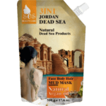 Dead Sea Natural 3 in 1 Mud Mask with Argan Oil | Face, Body & Hair | 17.6 oz.