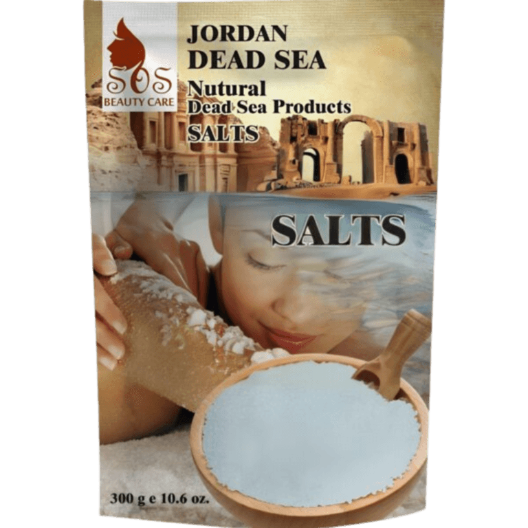Dead Sea Natural Mineral Bath Salt | 32 Minerals Zinc, Magnesium, Manganese, Potassium & More | 10.6 oz. - Image 1