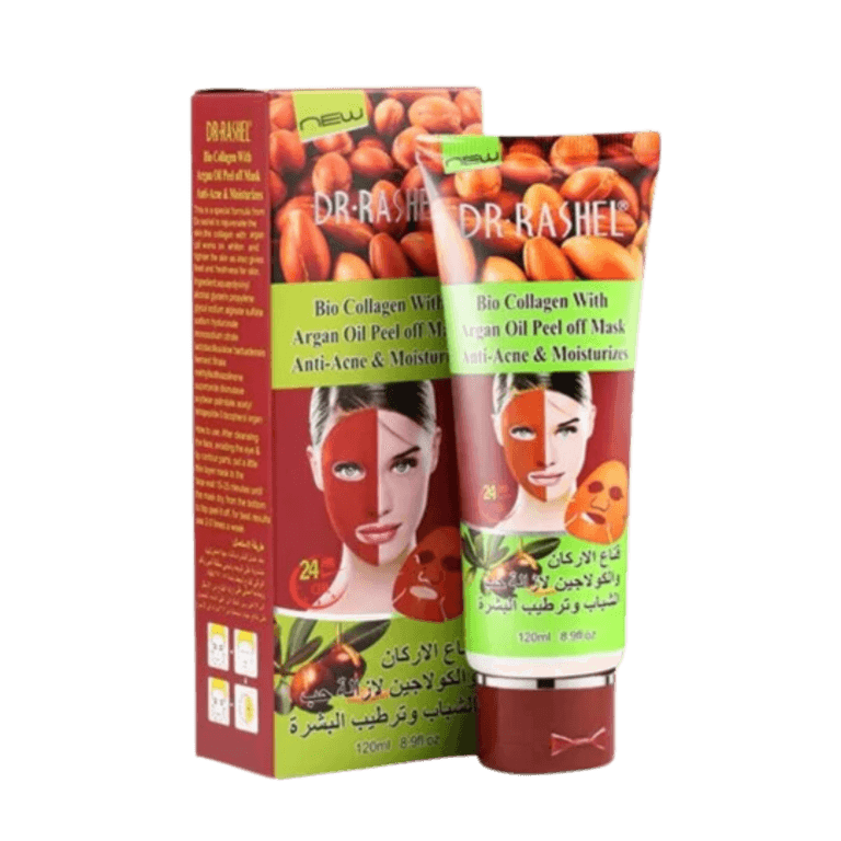 Dr Rashel Bio Collagen Argan Oil Anti Acne & Moisturizes Peel Off Mask | 8.9 oz. - Image 1