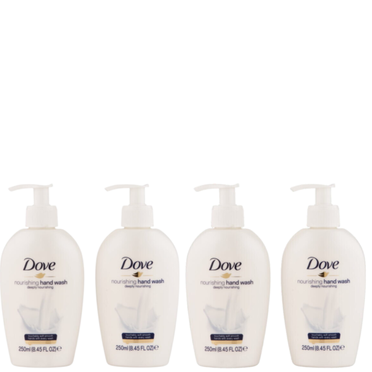 Dove Liquid Hand Wash 250 ml (Pack of 4) - Image 1