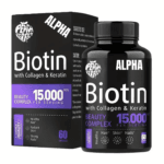 Biotin with Collagen & Keratin - Beauty Complex, 15,000mcg, Multivitamin For Hair And Nail Nourishment, 60 Capsules/bottle - Image 5