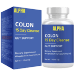 Colon 15 Day Cleanse Capsules – Gut Support Supplement with Cascara Sagrada, Psyllium Husk, and Flaxseed – 60 Capsules for Detox and Digestive Health