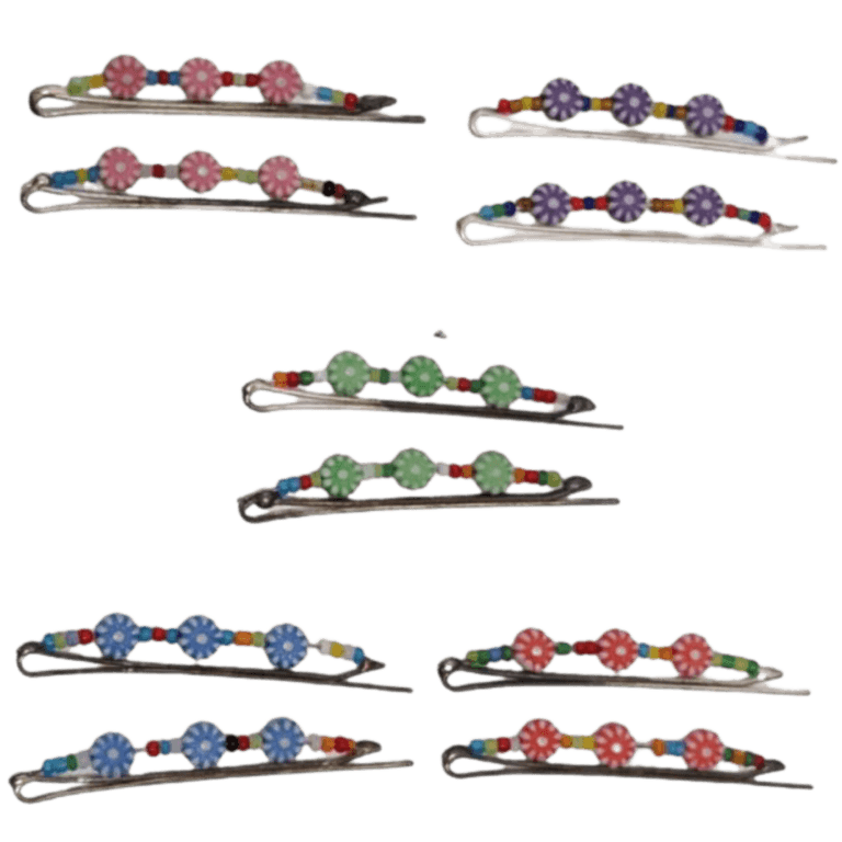 Floral Designed Hair Pins | Pack of 64 - Image 1