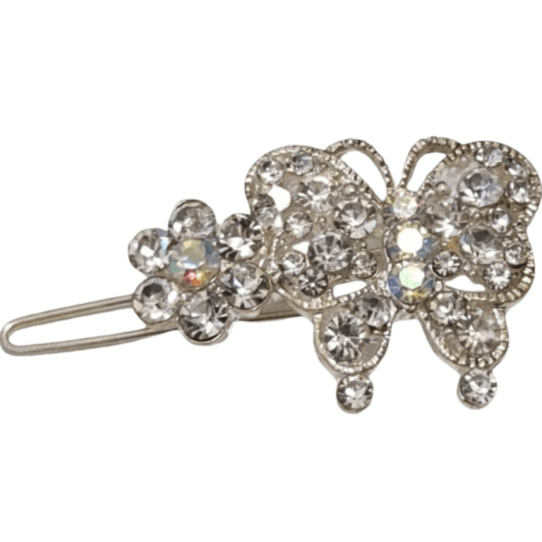 Butterfly Diamond Hair Pins | Pack of 10 - Image 1