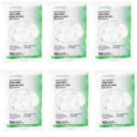 Assured 100% Pure Cotton Balls 100-Count Each |Pack of 6
