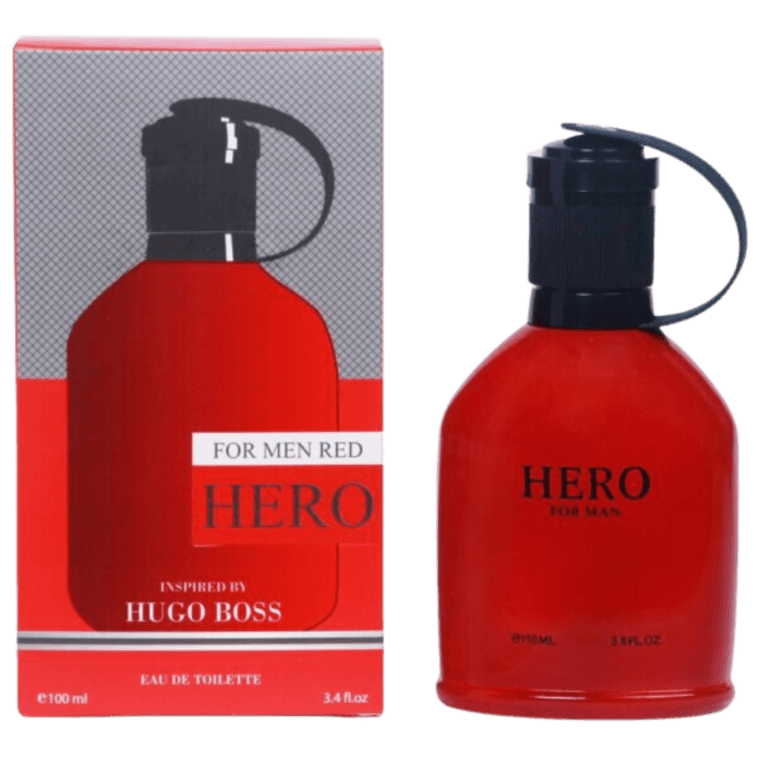 Hero for Men Red Eau De Toilette, 100ml/3.4 OZ - Image 1