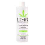 Hempz Gel Hand Sanitizer Herbal Triple Moisture Moisturizing, 16 fl oz