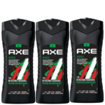 AXE Africa Body Wash, XL 400ml - Squeezed Mandarin & Sandalwood Scent, Pack of 3