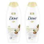 Dove Bagnoschiuma di Bellezza Burro di Karité e Vaniglia, 700ml - Formato Famiglia | Dove Beauty Bath Foam Shea Butter and Vanilla, Pack of 2