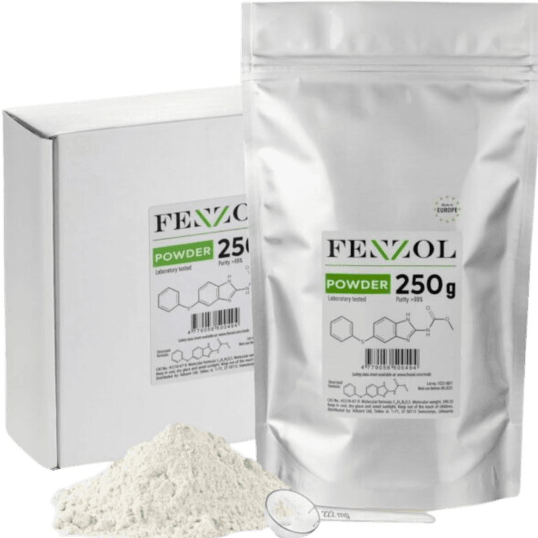 Fenbendazole 222mg, Powder 250g Spoon Inside, Purity >99% - Image 1