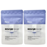 Hero Cosmetics, Rescue Balm, Mini, 0.178 fl oz (5 ml Each), Pack of 2