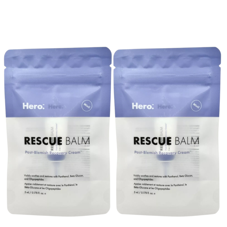 Hero Cosmetics, Rescue Balm, Mini, 0.178 fl oz (5 ml Each), Pack of 2 - Image 1