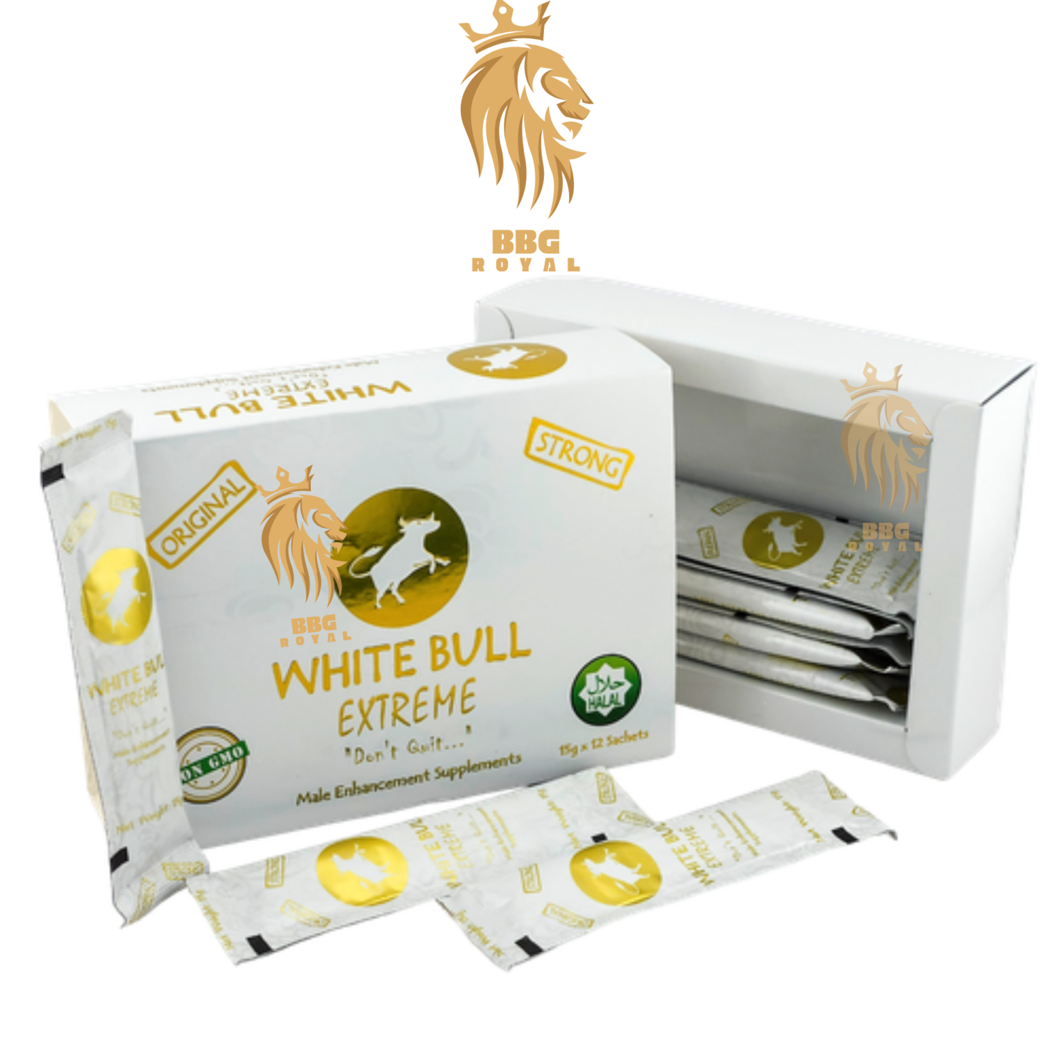 Original White Bull Extreme, Strong 