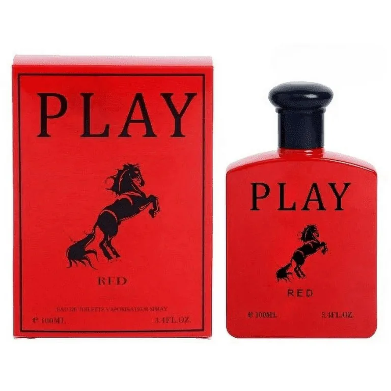 EBC Perfume Play Red Perfume Set, Perfume, Shower Gel & Body Lotion, For Men - Image 2