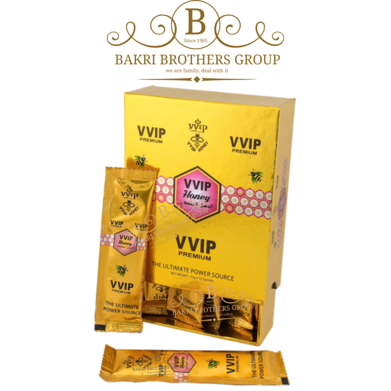 VVIP Honey Premium Male Enhancement Supplement - 12 Sachets (15g Each) - Image 1