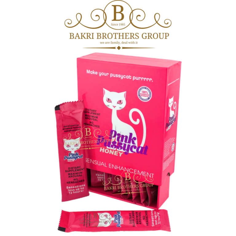 Pink Pussycat Honey Sensual Enhancement - 12 Sachets - Image 1