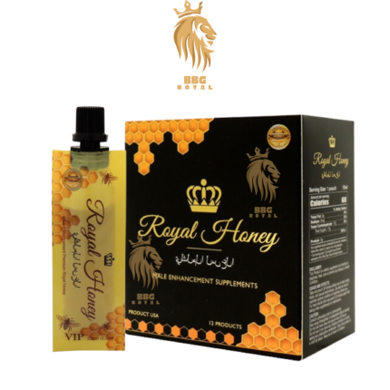 VIP Royal Honey for Men – 12 Pouches (15g Each) – Premium Male Enhancement Supplement