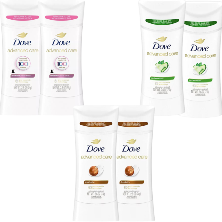 Dove Advanced Care Antiperspirant Deodorant - Variety Pack (6-Pack, 2.6 oz Each) - Image 2