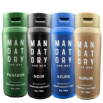 Mandatory Hydroboost Shampoo & Conditioner for Men – 14oz / 414ml (Paragon, Noir, Azure, Aurum)