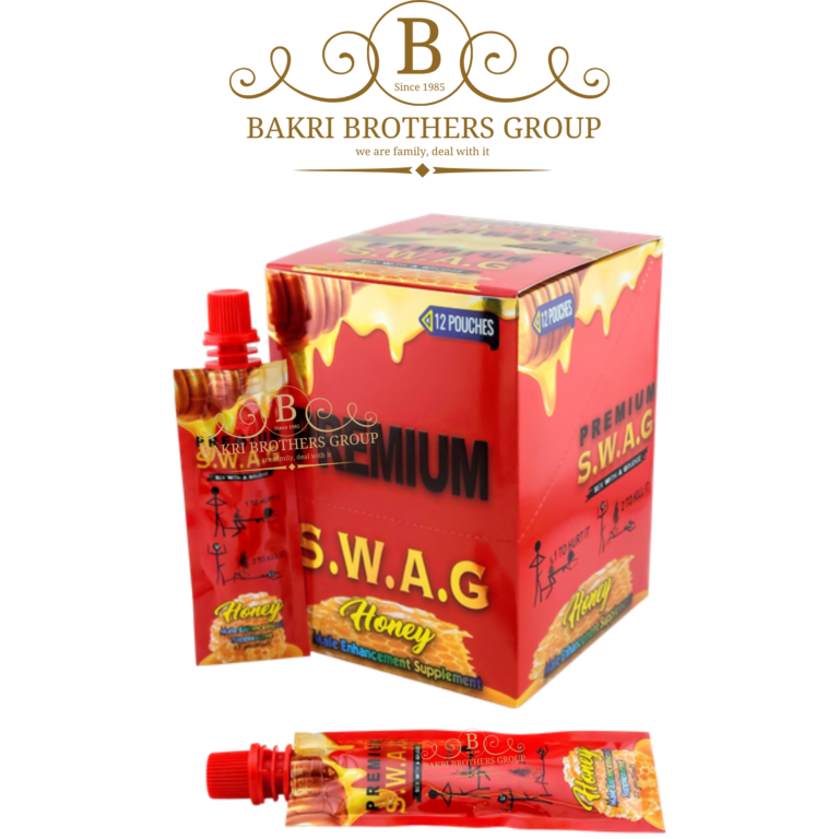 Premium SWAG Honey Male Enhancement Supplement (12 Pouches – 22 G) - Image 1