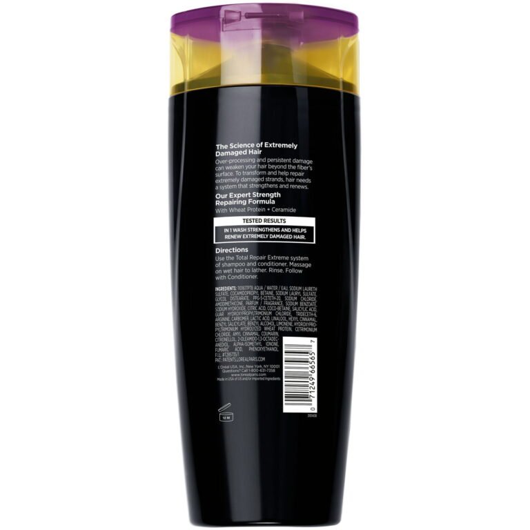 L'Oreal Paris Elvive Total Repair Extreme Shampoo & Conditioner, Cream Form, for Damaged Hair, 12.6 fl oz Each, Pack of 2 - Image 7