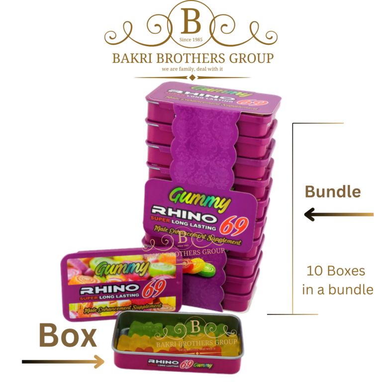 Rhino 69 Gummy Male Enhancement Supplement Box,10 Gummies per Box, Halal & Non GMO - Image 4