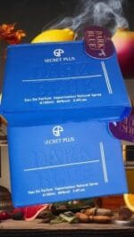 DARK BLUE (SP) Eau de Parfum 3.4 FL. Oz Aromatic Fougere fragrance for men. - Image 3
