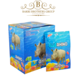 Blue Rhino Gummies - Fruity Flavored Gummy Candies (24 Bags, 7.5g Per Bag)