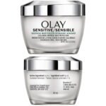 Olay Sensitive Soothing Moisturizer & Eczema Therapy Skin Relief Cream Duo - Colloidal Oatmeal, Fragrance-Free, Dermatologist Approved - Image 3