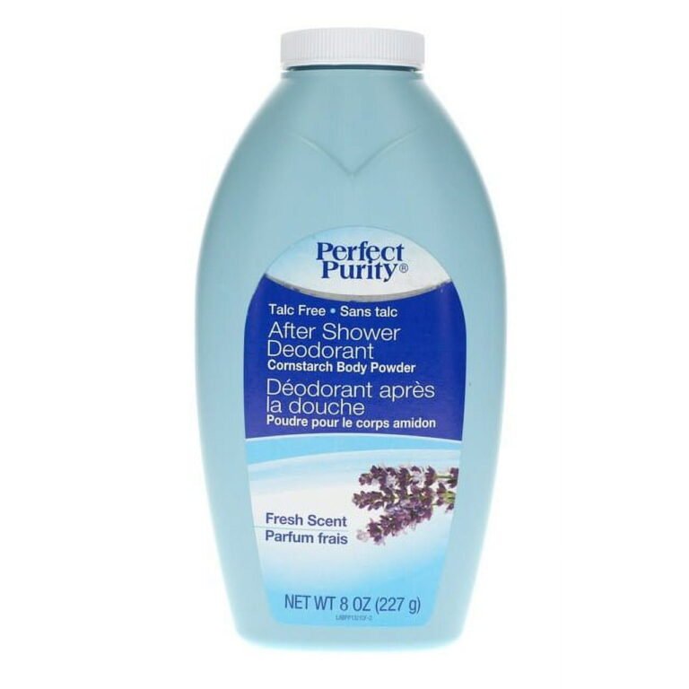 Perfect Purity After Shower Fresh Scent Body Powder, for Adults, 2-Pack - Image 2