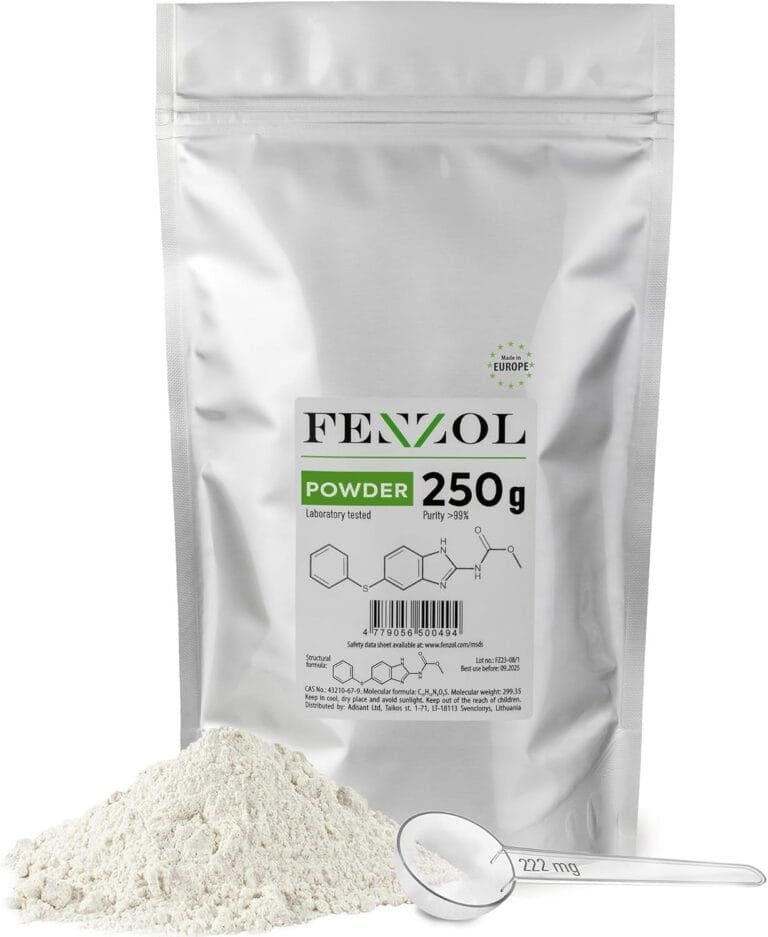 Fenbendazole 222mg, Powder 250g Spoon Inside, Purity >99% - Image 7