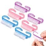 Fair Lady Handle Grip Nail Brush | Fingernail Scrubbing, Pack of 8 - Image 3