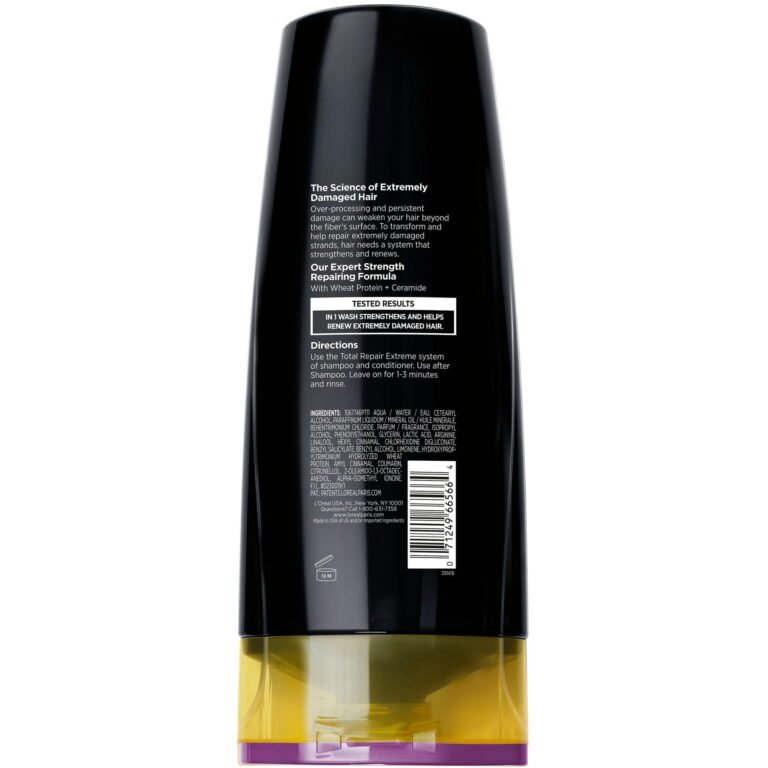 L'Oreal Paris Elvive Total Repair Extreme Shampoo & Conditioner, Cream Form, for Damaged Hair, 12.6 fl oz Each, Pack of 2 - Image 6