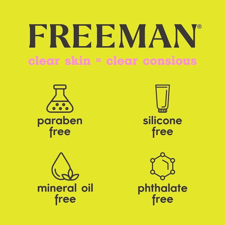 Freeman Peel-Away Clay Mask & Soothing Gel Mask, Sweet Tea & Lemon + Watermelon & Aloe, 6 oz Each, Pack of 2 - Image 7
