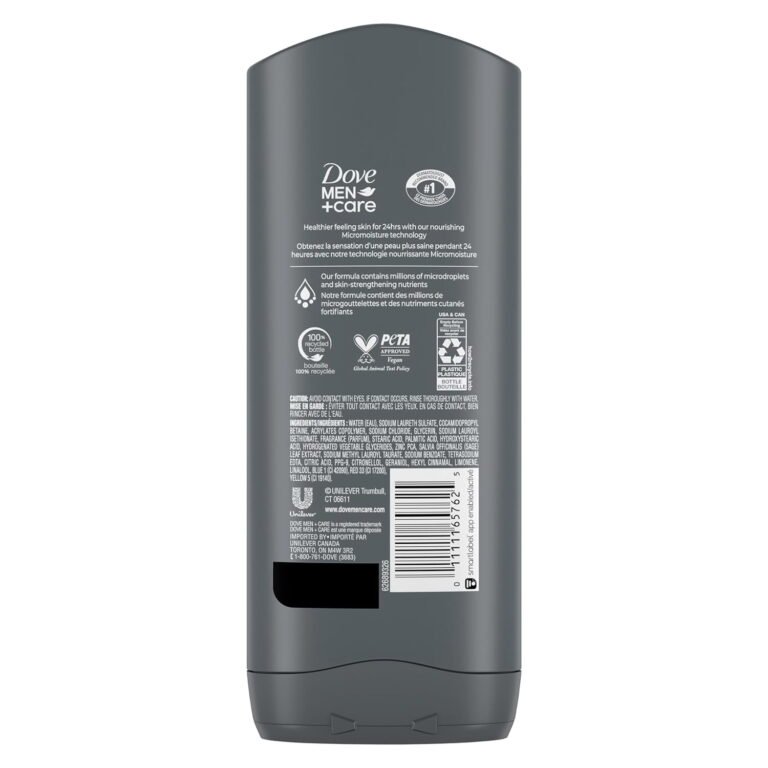 DOVE MEN + CARE Reviving Minerals & Sage & Clean Comfort Body and Face Wash, 13.50 Oz Each (Pack Of 2). - Image 2