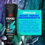 AXE Men's Body Wash Set, Apollo Sage & Cedarwood, Gel Type, 16 fl oz, Pack of 2 - Image 4