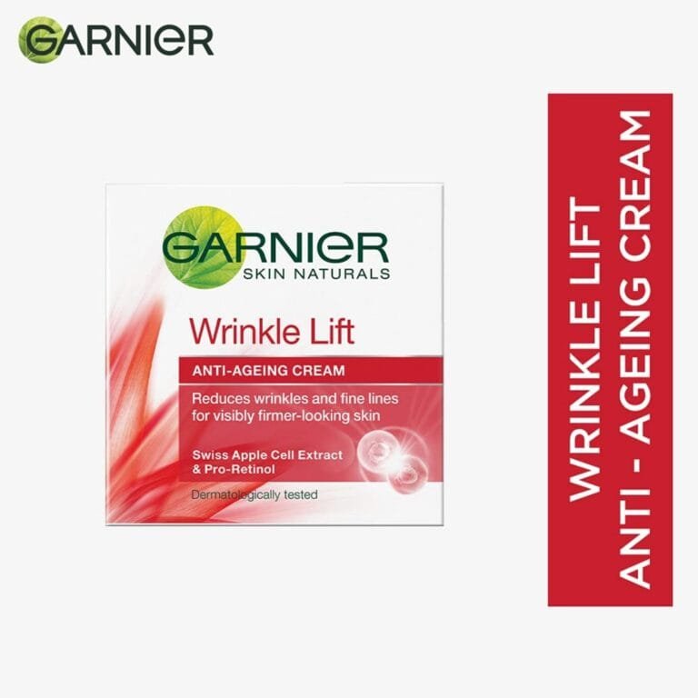 Garnier Skin Naturals Wrinkle Lift Anti-Ageing Cream, 50ml - Reduces Wrinkles & Fine Lines, Pack of 2 - Image 6