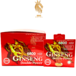 Ginseng Double Power 6800 male enhancement capsules all natural herbal extract for time size stamina performance support up to 7 days