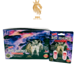 Big Rhino 10000K male enhancement capsules double shot formula for time size stamina performance support