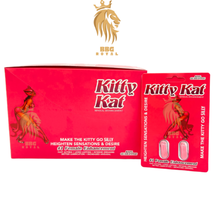 Kitty Kat female sensual enhancement capsules for women libido mood pleasure wellness support